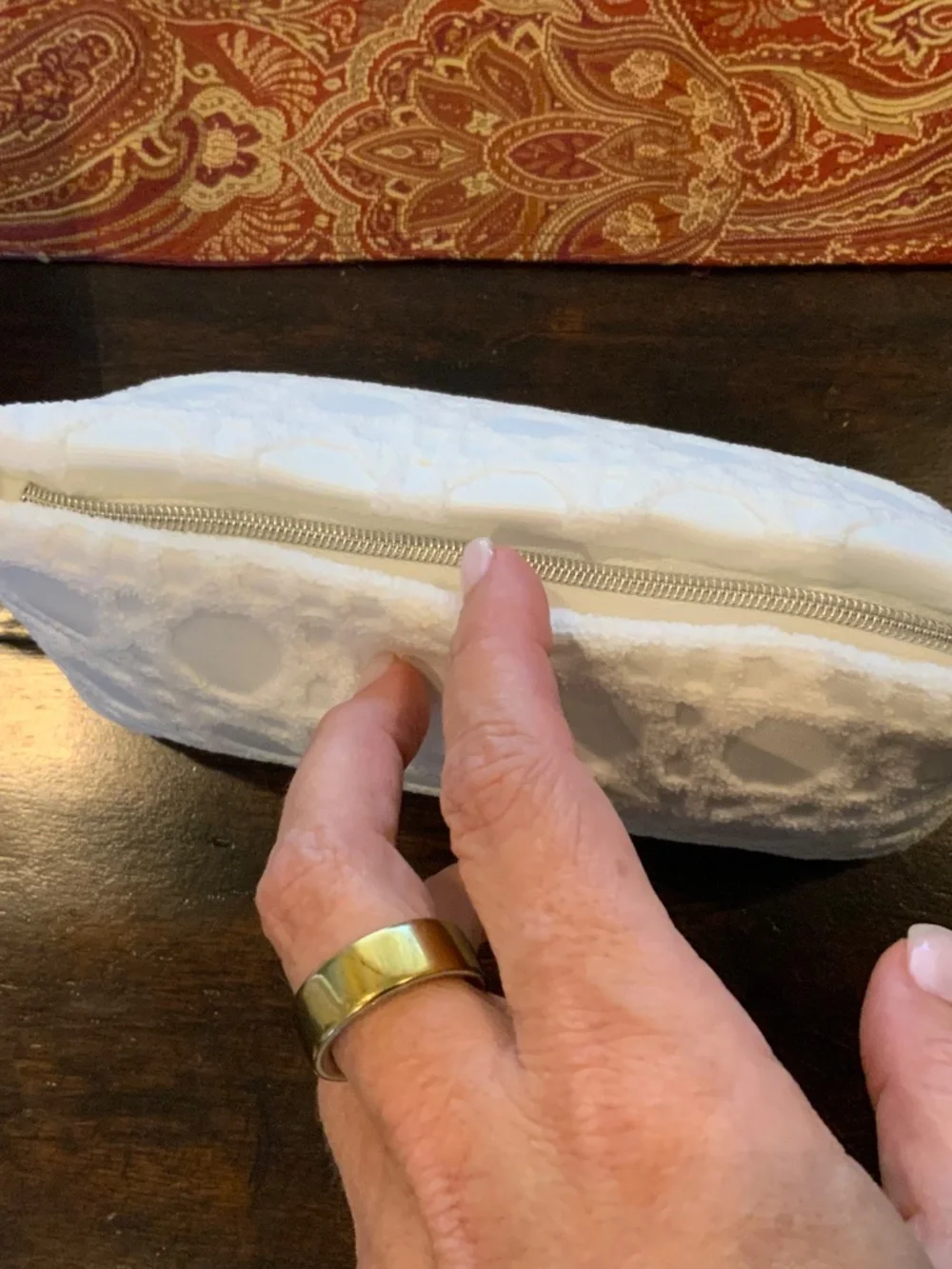 Christian DIOR CD Beauty White Trousse Pouch Quilted Make Up Bag Clutch , BNIB